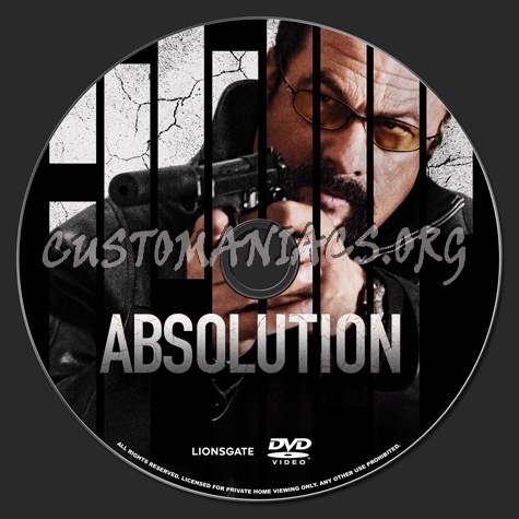 Absolution dvd label