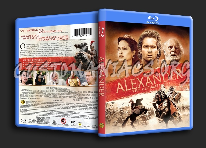 Alexander blu-ray cover