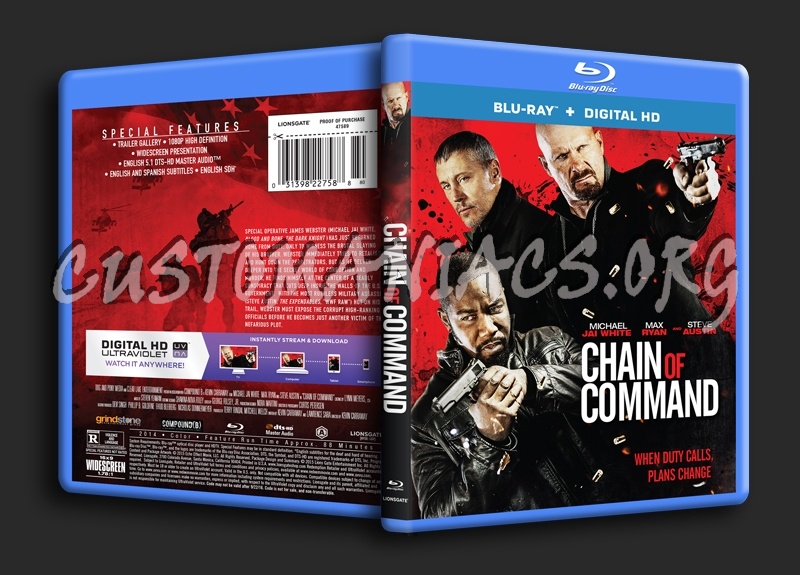 Chain of Command blu-ray cover
