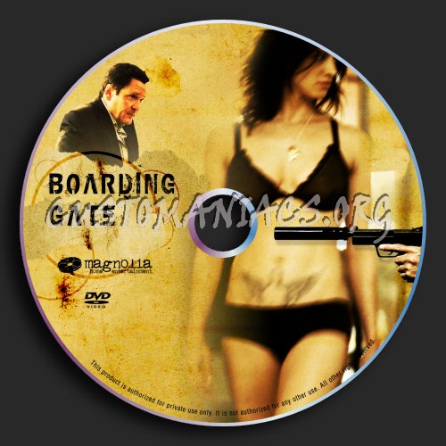 Boarding Gate dvd label