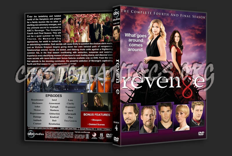 Revenge - Season 4 dvd cover