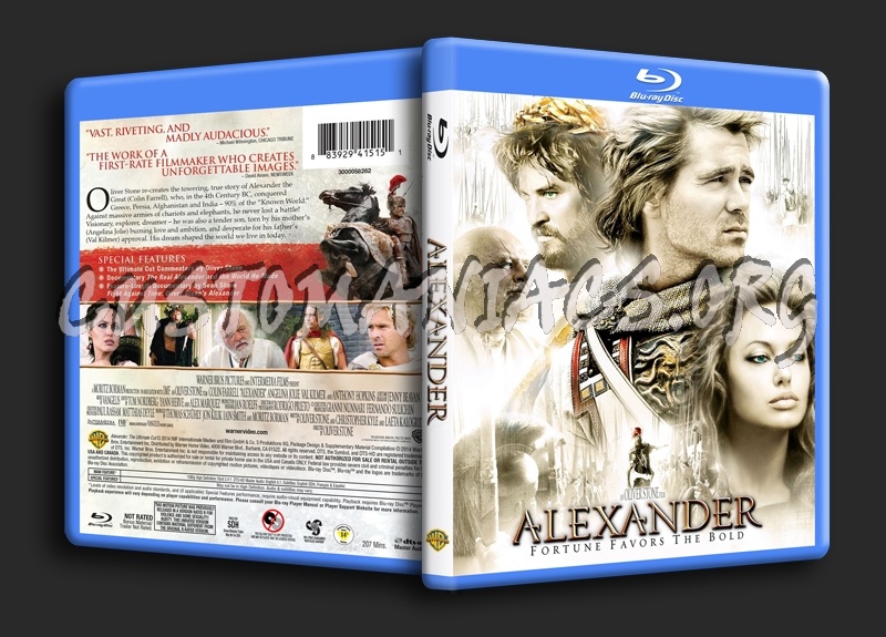 Alexander blu-ray cover