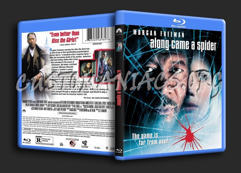Along Came A Spider blu-ray cover