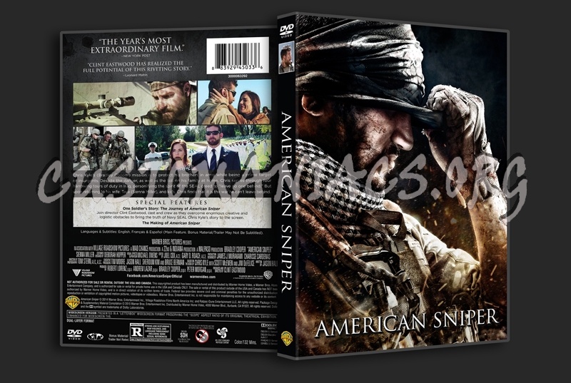 American Sniper dvd cover