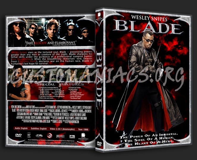Blade dvd cover