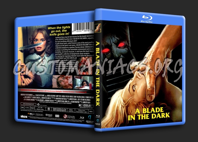 A Blade in the Dark blu-ray cover