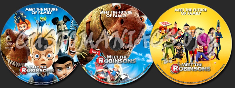 Meet the Robinsons (2007) blu-ray label