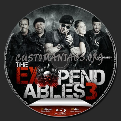  blu-ray label