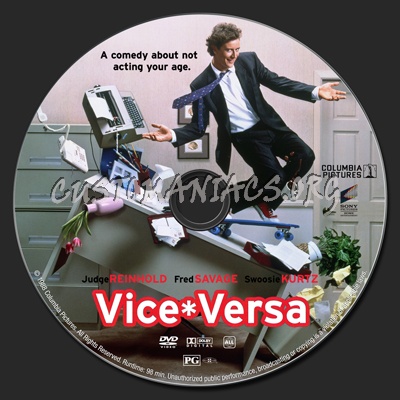 Vice Versa dvd label