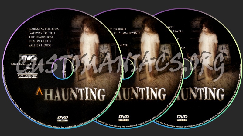 A Haunting Seasons 1 and 2 dvd label