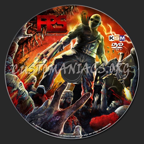 FPS: First Person Shooter dvd label