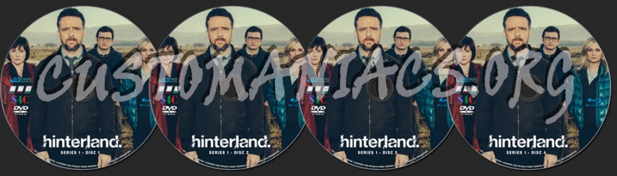 Hinterland Series 1 dvd label