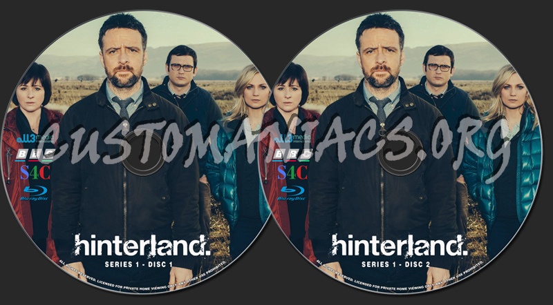 Hinterland Series 1 blu-ray label