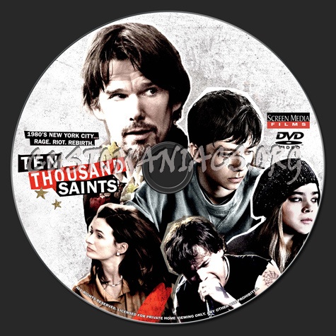 Ten Thousand Saints dvd label