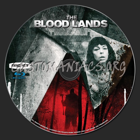 The Blood Lands blu-ray label