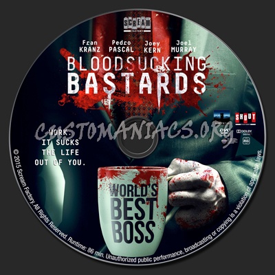 Bloodsucking Bastards dvd label