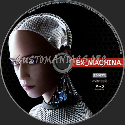 Ex Machina blu-ray label