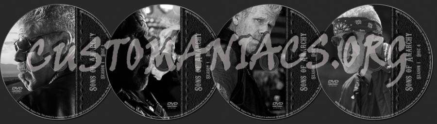 sons of anarchy season 1 dvd label