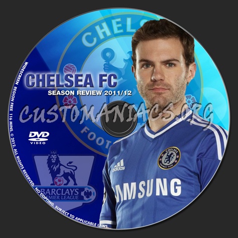 chelsea season review 11-12 dvd label