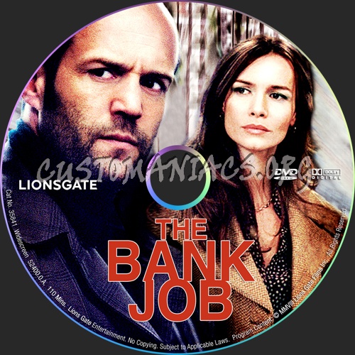 The Bank Job dvd label