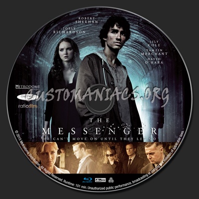 The Messenger blu-ray label