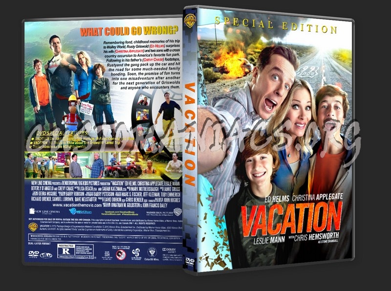 Vacation (2015) dvd cover