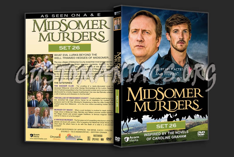 Midsomer Murders - Set 26 dvd cover