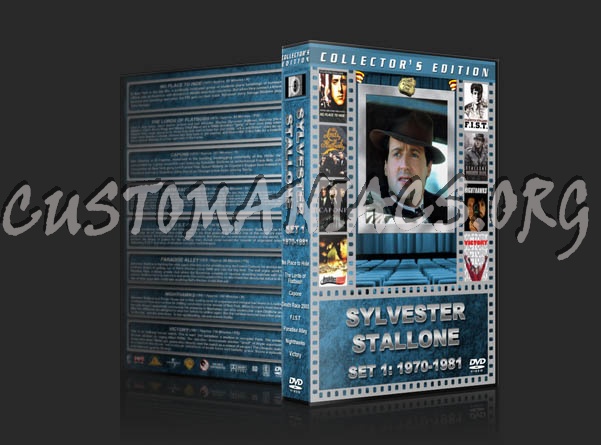 Sylvester Stallone - Set 1 (1970-1981) dvd cover