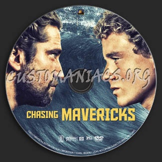 Chasing Mavericks dvd label