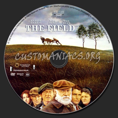 The Field dvd label