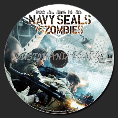 Navy Seals vs. Zombies dvd label