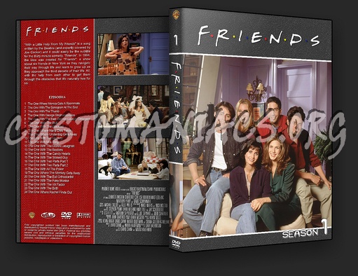 Friends dvd cover