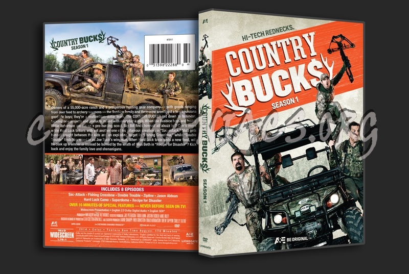 Country Bucks Season 1 dvd cover