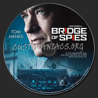 Bridge Of Spies dvd label