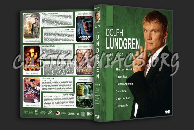 Dolph Lundgren Film Collection - Set 4 dvd cover