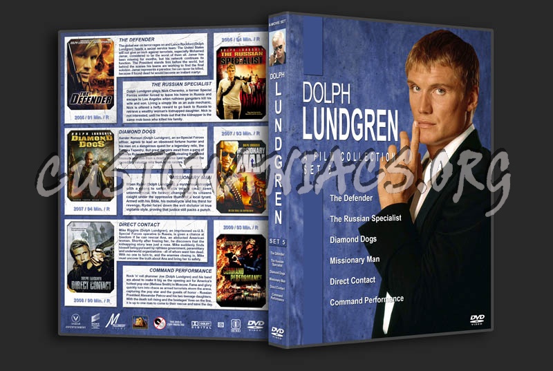 Dolph Lundgren Film Collection - Set 5 dvd cover