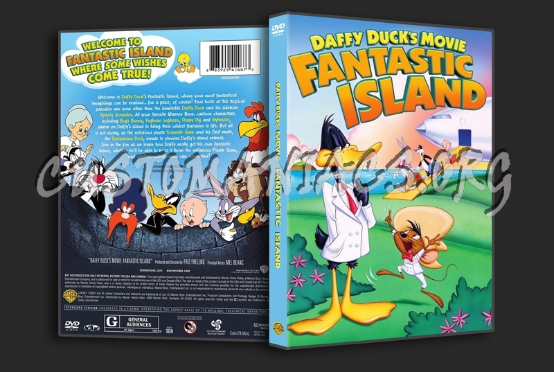 Daffy Duck's Movie Fantastic Island dvd cover