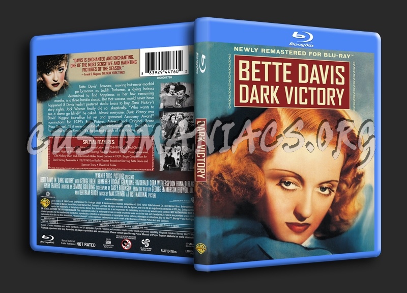 Dark Victory blu-ray cover