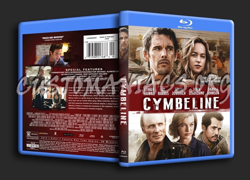 Cymbeline blu-ray cover