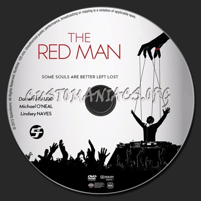 The Red Man dvd label