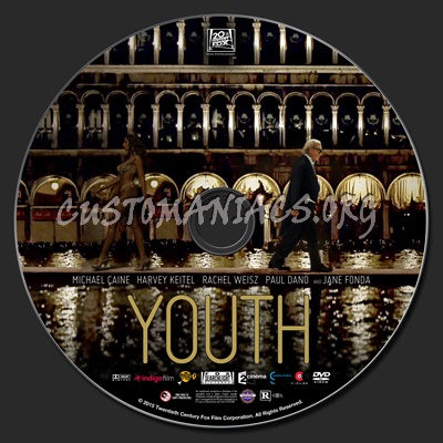Youth (2015) dvd label