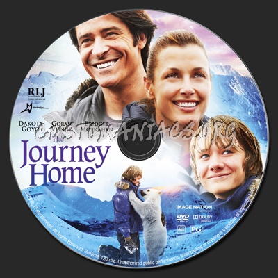 The Journey Home dvd label