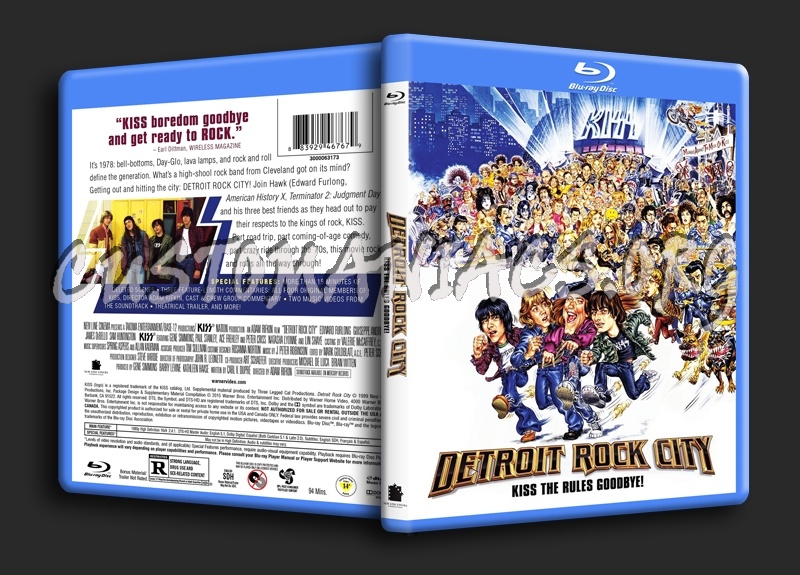 Detroit Rock City blu-ray cover