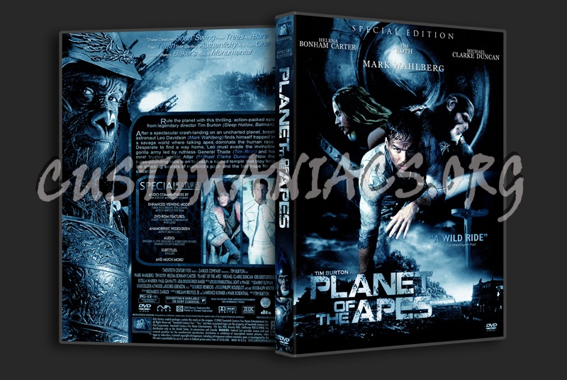 Planet Of The Apes dvd cover
