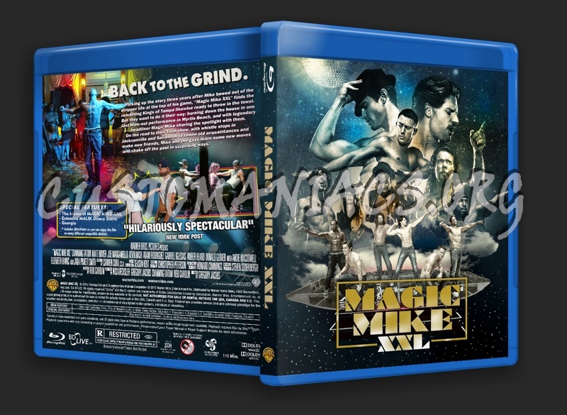 Magic Mike XXL (2015) blu-ray cover