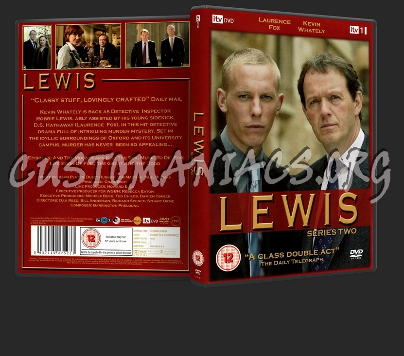 Lewis: Series 2 dvd cover