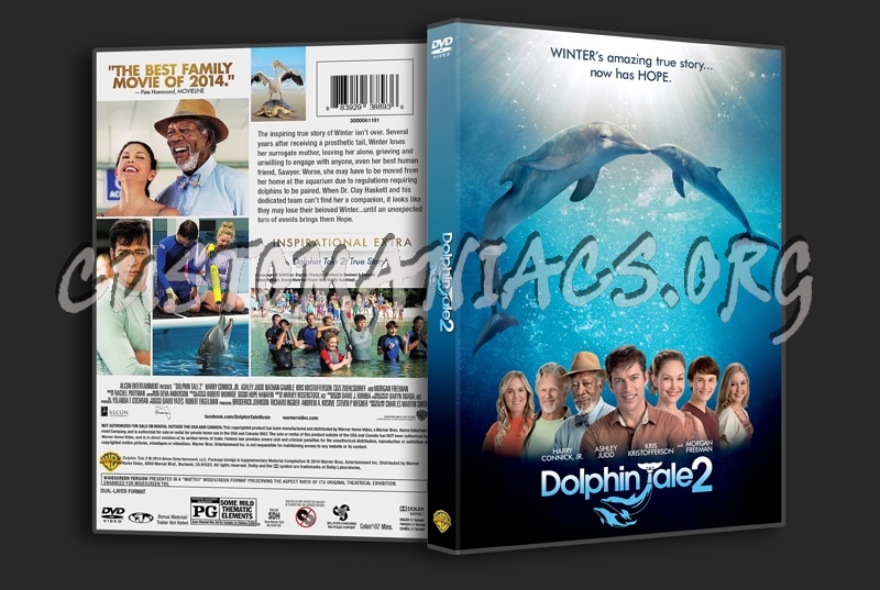 Dolphin Tale 2 dvd cover