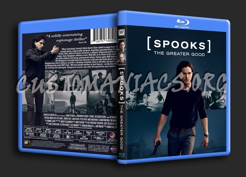 Spooks The Greater Good blu-ray cover