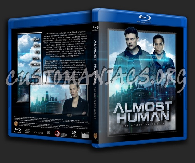 Almost Human - The Complete Series blu-ray cover