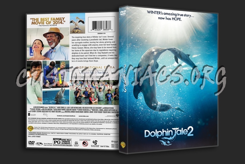 Dolphin Tale 2 dvd cover